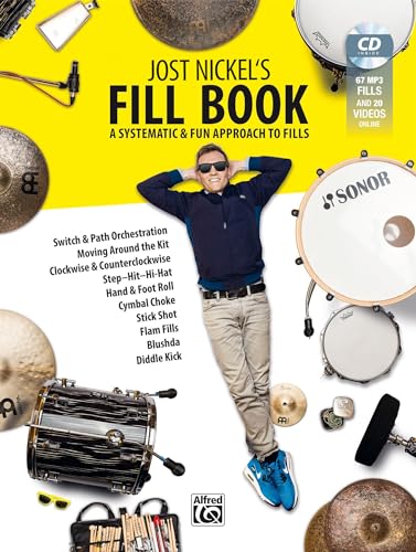 Jost Nickel's Fill Book: A Systematic & Fun Approach to Fills, Book, MP3 CD & Online Audio / Video