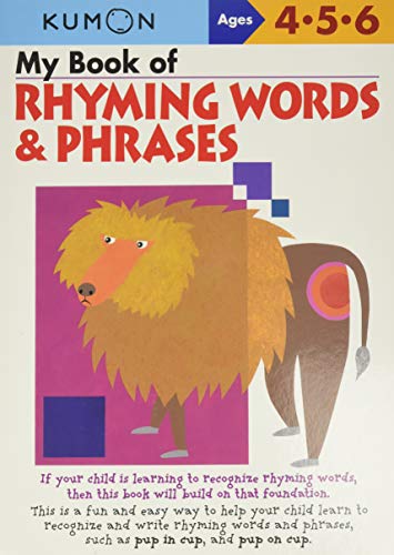 My Book Of Rhyming Words And Phrases Ages 4-6 (Kumon Workbooks)