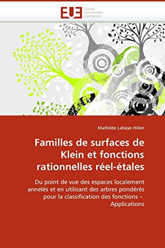 FAMILLES DE SURFACES DE KLEIN ET FONCTIONS RA