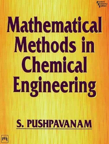 Mathematical Methods in Chemical Engineering