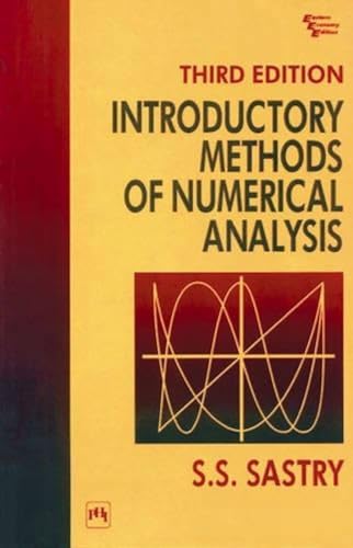 Introductory Methods of Numerical Analysis