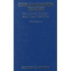 Organization Theory, 3/E