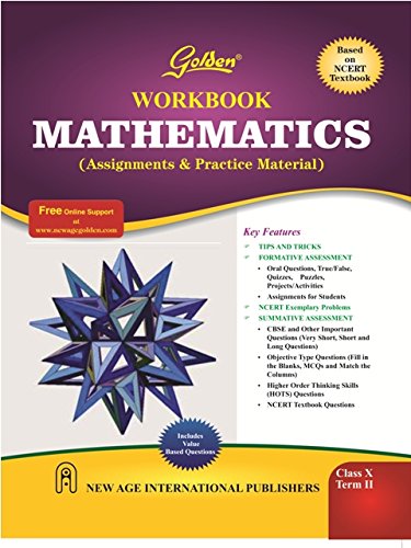 Golden Workbook Mathematics - X_Term - II: Assignments and Practice Material