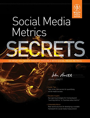 [ SOCIAL MEDIA METRICS SECRETS BY LOVETT, JOHN](AUTHOR)PAPERBACK