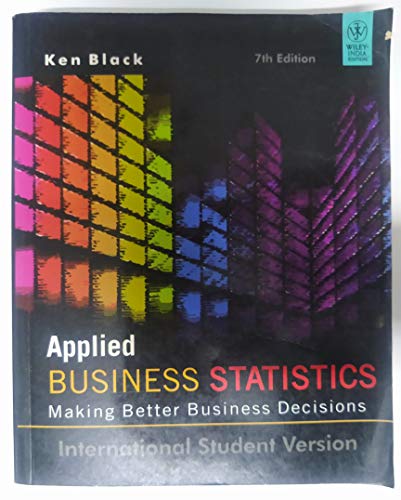 Applied Business Statistics