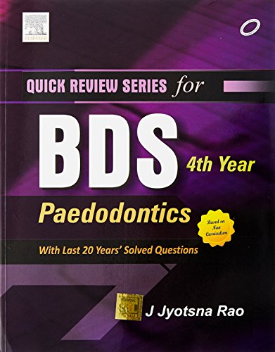 QRS for BDS 4th Year: Pedodontics