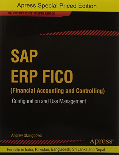 Sap Erp Fico: Financial Accounting And Controlling