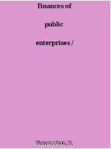 Finances of Public Enterprises: A Focus on Apsrtc
