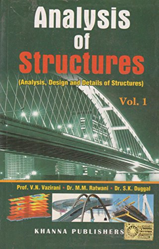 Analysis Of Structures Vol.1 [Paperback] Khanna Publishers