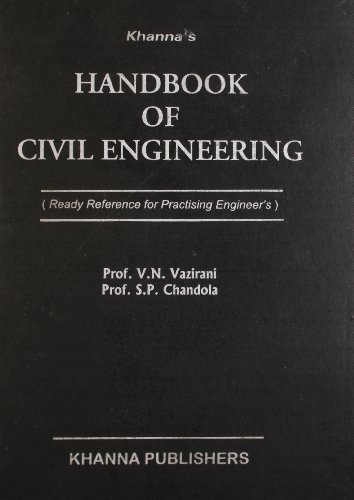 Khanna'S Handbook of Civil Engineering