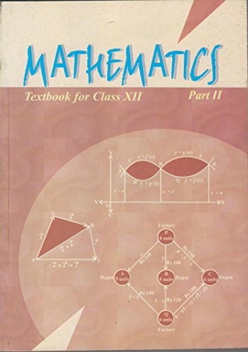 Mathematics Textbook for Class 12 Part - 2 - 12080