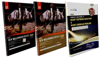 Dinesh New Millennium Physics Class -XII (Set of 2 Vols) (Free Complete Solutions to NCERT Textbook Problems & NCERT Exemplar Problems in Physics-XII)