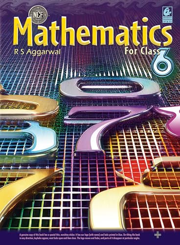 Mathematics For Class 6 R.S. Aggarwal