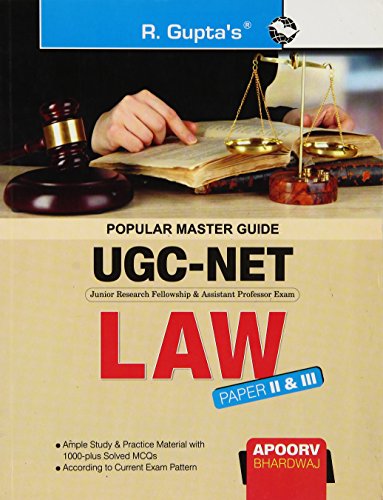Cbse - Ugc - Net: Law (Paper Ii And Iii) Guide (Popular Master Guide)