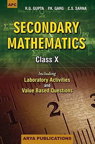 Secondary Mathematics Class- X
