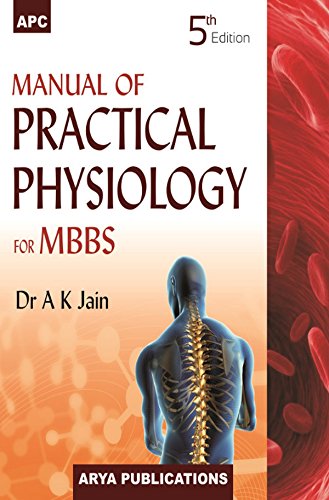 Manual of Practical Physiology for MBBS [Paperback] [Jan 01, 2017] A.K. Jain