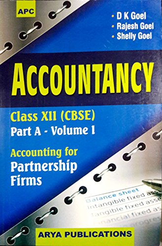 Accountancy Class - XII (Part-A) - Vol. 1