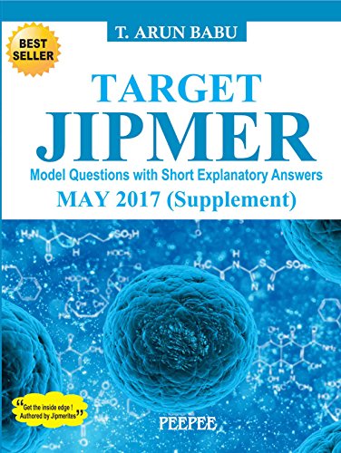 Target Jipmer Pgmee May 2017 supplement