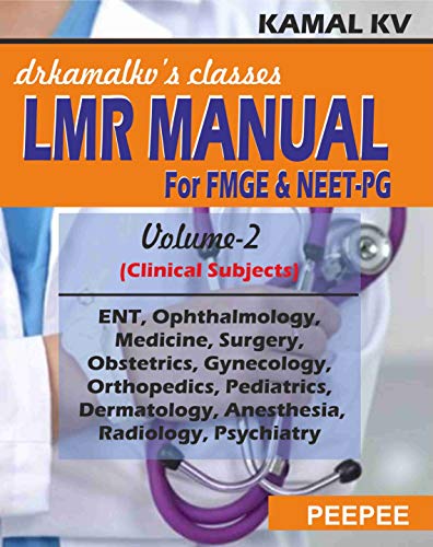 LMR Manual for FMGE and Neet-PG: (Vol-2)