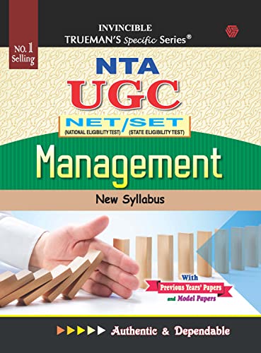 Trueman's UGC NET/SET/JRF Management - 2024 Edition | Authentic & Dependable for NTA UGC NET |Includes papers upto 2023