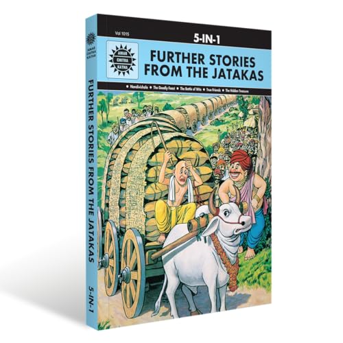 Further Stories From The Jatakas: 5-in-1 | Indian History, Folktales & Humor | Cultural Stories for Kids & Adults | Illustrated Comic Books | Fables Panchtantra | Amar Chitra Katha