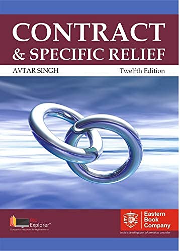 Law of Contract & Specific Relief [Paperback] AVTAR SINGH