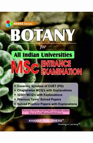 Botany (For All Indian Universities MSc Entrance Examination)