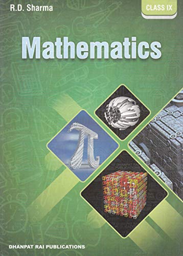 Mathematics for Class 9 by R D Sharma (2019-20 Session)