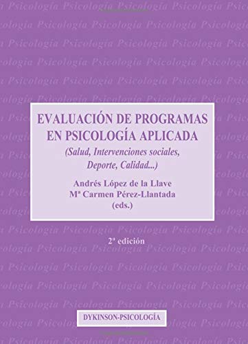 Evaluacion De Programas En Psicologia Aplicada