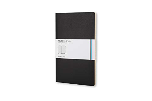 Moleskine Volant-Adressheft, 6,5x10,5 cm, schwarz