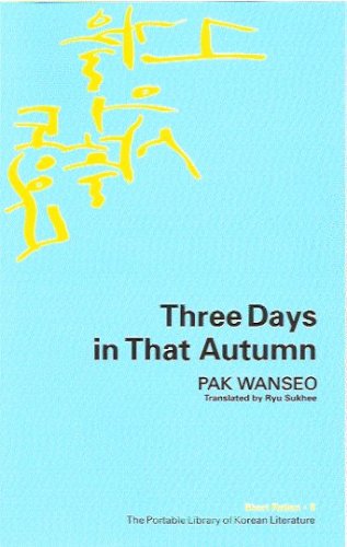Three Days in That Autumn