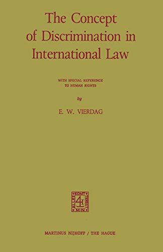 The Concept of Discrimination in International Law: With Special Reference to Human Rights