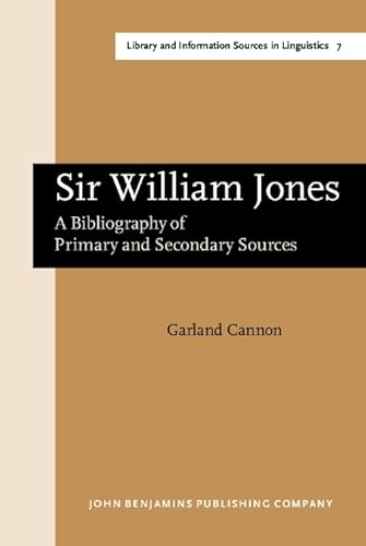 Sir William Jones: A Bibliography of Primary and Secondary Sources (007)
