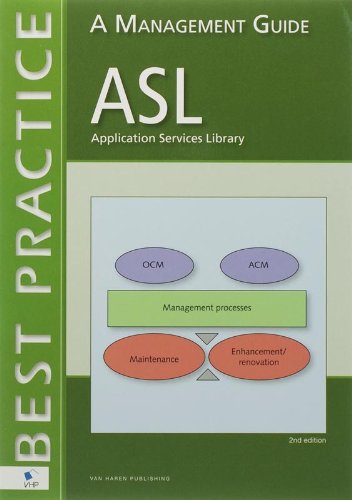 ASL – Application Services Library: A Management Guide