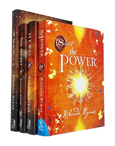 Rhonda Byrne The Secret Series 4 Books Collection Set (The Secret [Hardcover], The Power [Hardcover], The Hero [Hardcover] & The Magic)