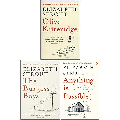 Olive Kitteridge, The Burgess Boys, Anything is Possible 3 Books Collection Set By Elizabeth Strout