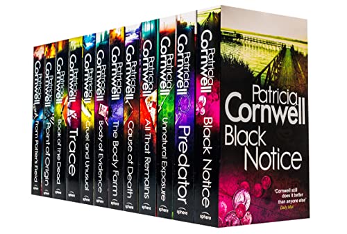 Kay Scarpetta Series 6-15: 12 Books Collection Set By Patricia Cornwell (From Potter's Field, Cause Of Death,Unnatural Exposure,Point Of Origin,Black Notice,The Last Precinct,Blow Fly,Trace and More)