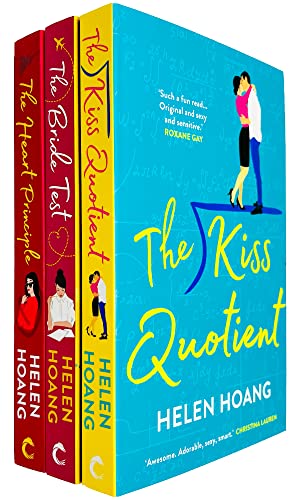 Die Kiss Quotient-Reihe, Bücher 1–3, Sammlungsset von Helen Hoang (The Kiss Quotient, The Bride Test & The Heart Principle)