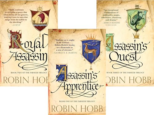 HarperVoyager Ltd The Farseer Trilogy Collection 3 Books Set By Robin Hobb (Assassins Apprentice, Royal Assassin, Assassins Quest)