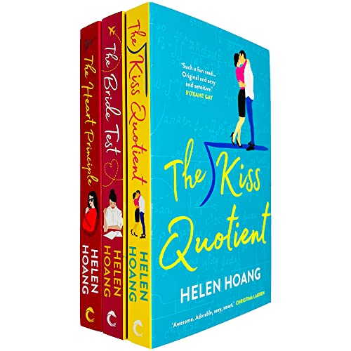 The Kiss Quotient Series 3 Books Collection Set By Helen Hoang (The Kiss Quotient, The Bride Test & The Heart Principle)
