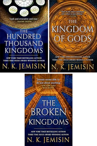 The Inheritance Trilogy Series 3 Books Collection Set By N. K. Jemisin(The Hundred Thousand Kingdoms, The Broken Kingdoms, The Kingdom of Gods)