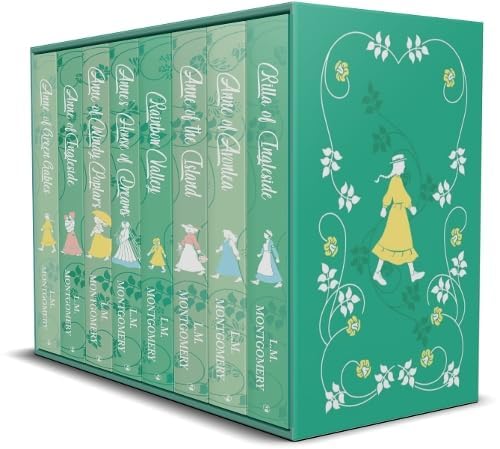 The Complete Collection of Anne of Green Gables 8 Hardback Deluxe Set ( Anne of Green Gables, Anne of Avonlea, Anne of Ingleside, Anne of Windy Poplars, Anne of the Island)