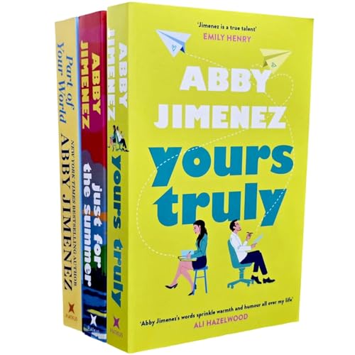 Abby Jimenez 3 Books Collection Set (Part of Your World, Yours Truly & Just For The Summer)