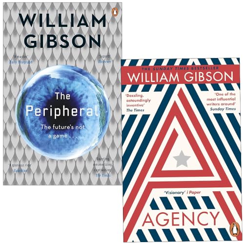 The Jackpot Trilogy 2 Books Collection Set By William Gibson (The Peripheral & Agency)