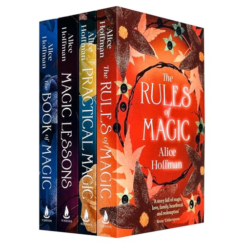 The Practical Magic Series 4 Books Collection Set By Alice Hoffman (Practical Magic, The Rules of Magic, Magic Lessons & The Book of Magic)