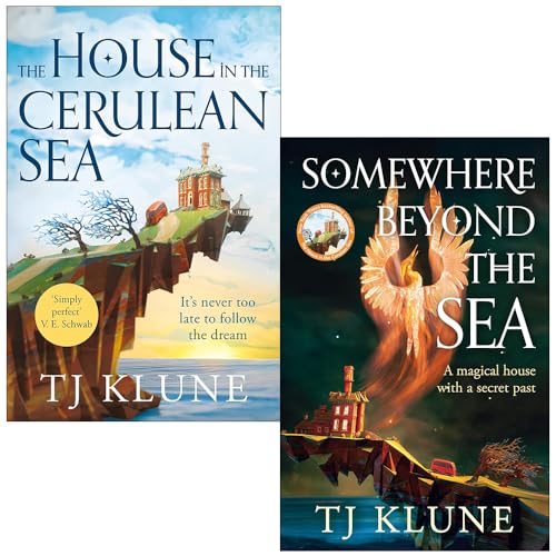 Cerulean Chronicles Series Collection 2 Books Set By TJ Klune (The House in the Cerulean Sea & Somewhere Beyond the Sea)