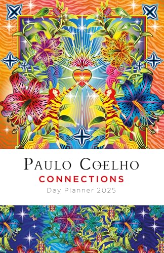 Connections Day Planner 2025 – Daily & Weekly Calendar Planner by Paulo Coelho, Gratitude and Serenity Journal, Agenda Book with Inspirational Quotes