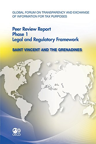 Global Forum on Transparency and Exchange of Information for Tax Purposes Peer Reviews, Saint Vincent and the Grenadines 2012: Phase 1, Legal and Regulatory Framework