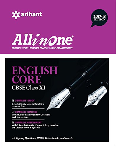 All in One ENGLISH CORE CBSE Class 11th 2017-18