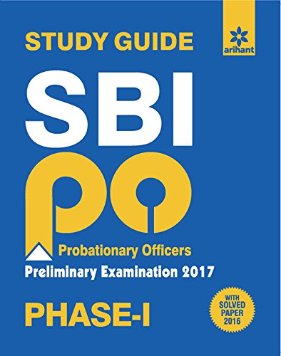 SBI PO Phase-1 Preliminary Examination Study Guide 2017